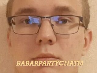 BABARPARTYCHAT18