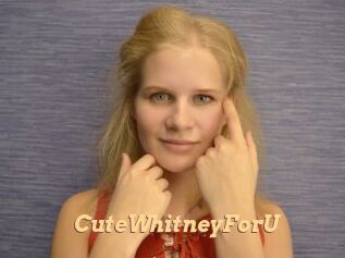 CuteWhitneyForU