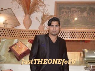 JustTHEONEforU