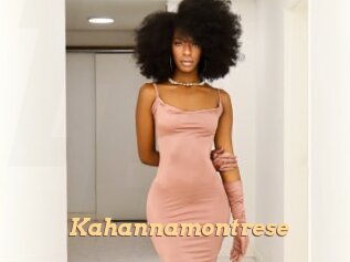 Kahannamontrese
