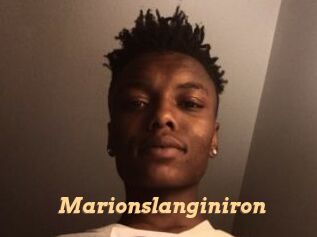 Marionslanginiron