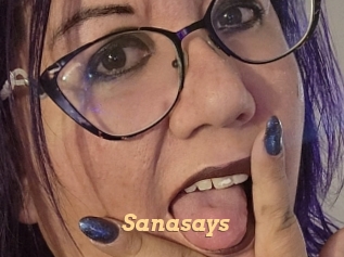 Sanasays