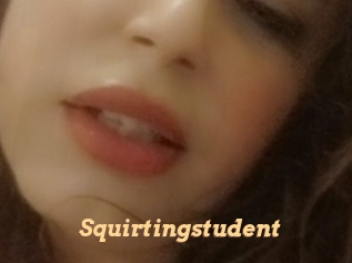 Squirtingstudent