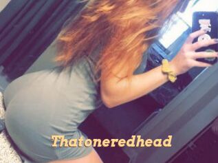 Thatoneredhead