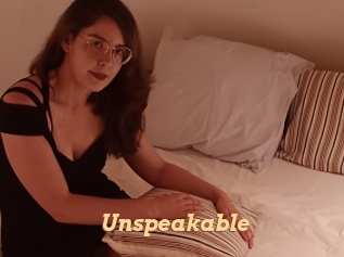 Unspeakable